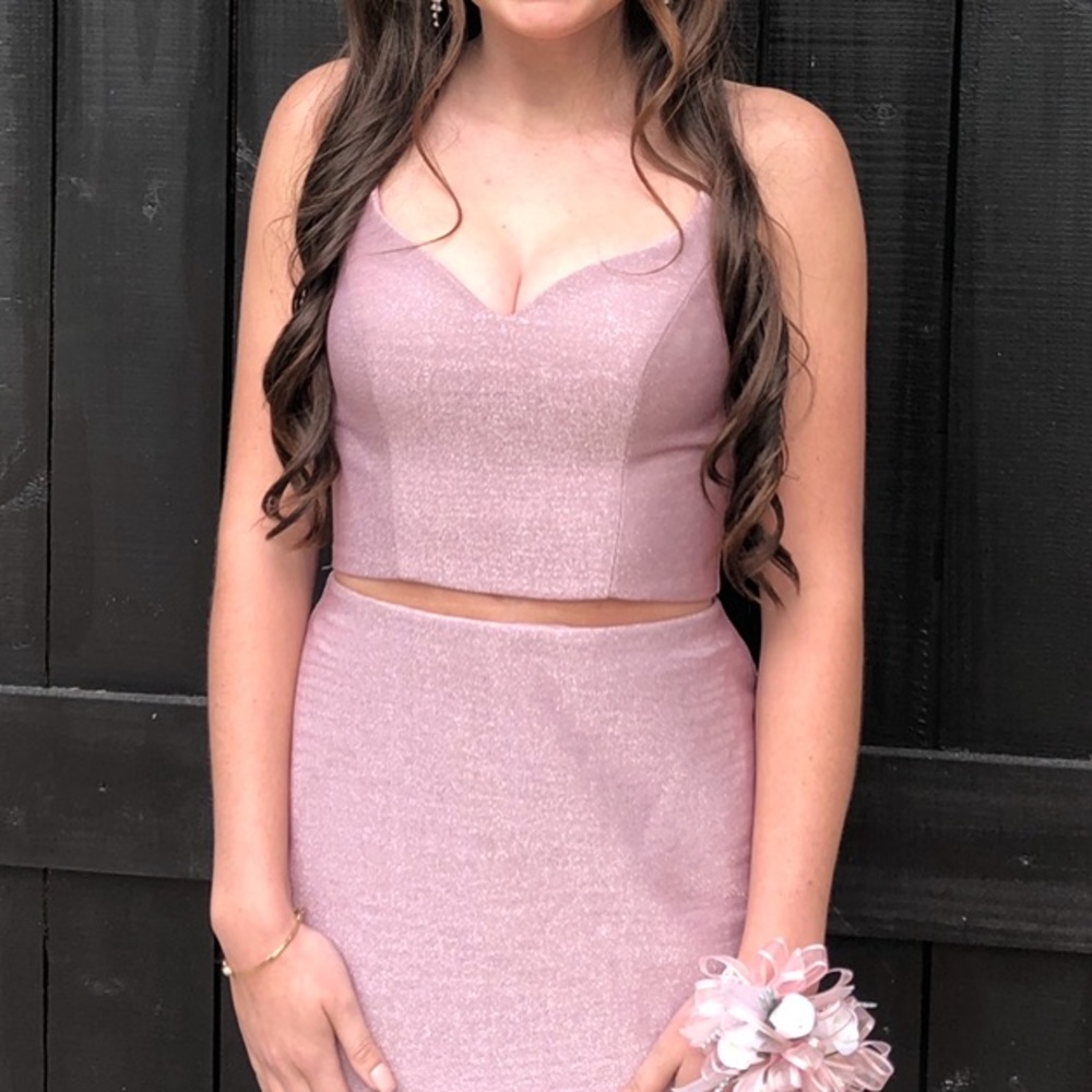 Two piece formal dress
